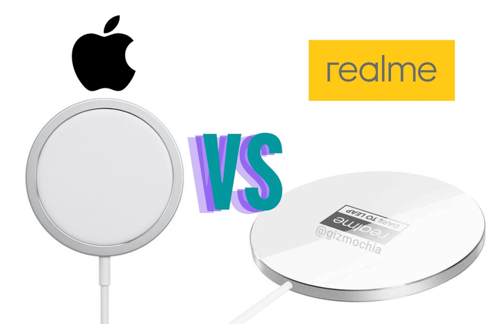 Perbandingan Apple MagSafe vs realme MagDart