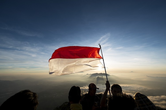 Ilustrasi Indonesia, Bendera Merah Putih