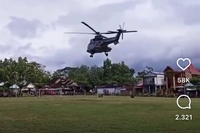Sebuah helikopter mendarat di dekat acara pernikahan terekam dan didugamerupakan aksi mantan, terungkap fakta sebenarnya!