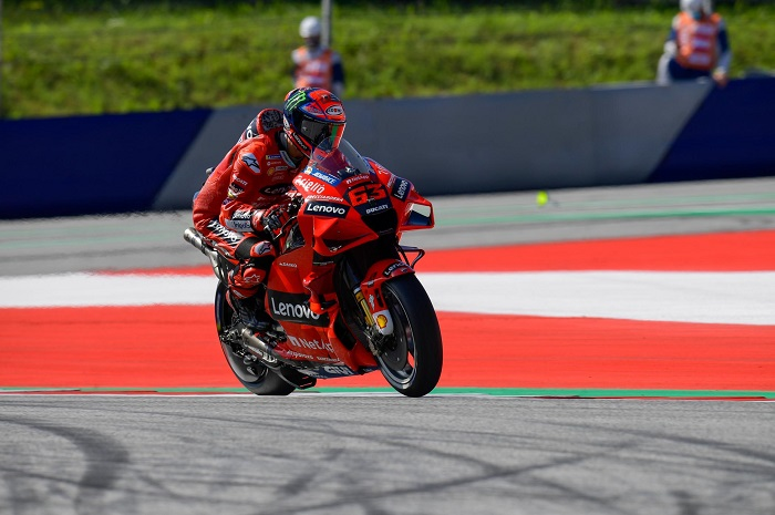 Didikan Valentino Rossi di VR46 Academy, Francesco Bagnaia melesat di FP3 MotoGP Styria 2021.