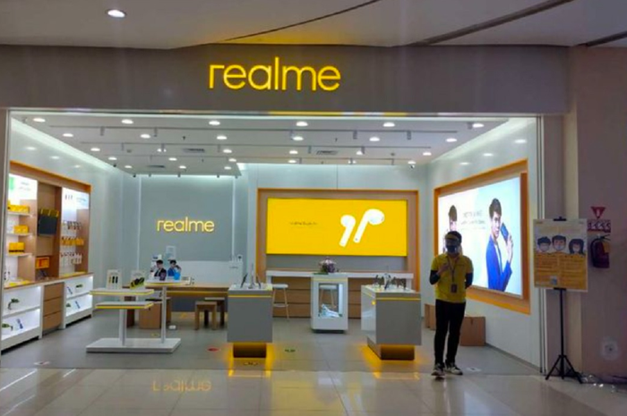 Ilustrasi Exclusive Store Realme.