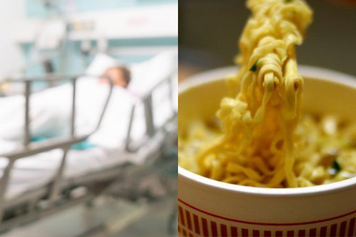 Akibat hobi makan mie instan rasa pedas, gadis ini menyesal