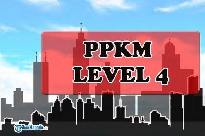 Ilustrasi PPKM Level 4