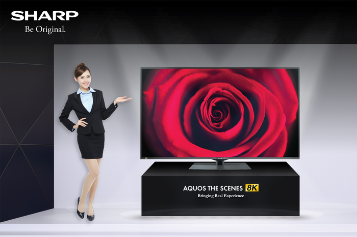 Sharp Aquos The Scenes 8K TV hadir sebagai peringatan hari jadi Aquos Series yang ke 20.