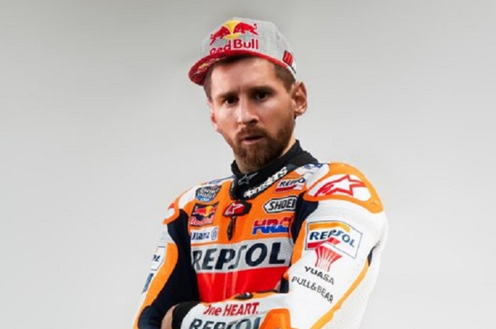 Penasaran gaji Lionel Messi di klub sepakbola Prancis, PSG bisa buat beli berapa unit motor MotoGP ya?