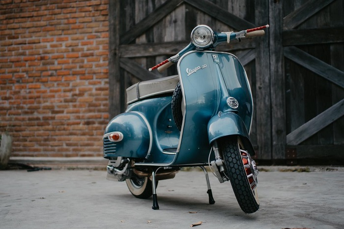 Sambut HUT RI ke-76, intip sejarah Vespa Kongo di Indonesia, motor antik hadiah pasukan Garuda III, masih diburu bikers.