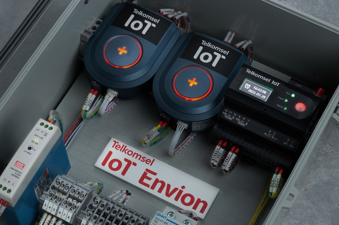 Tampilan Solusi Telkomsel IoT Envion