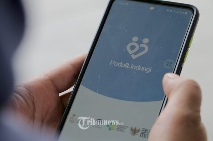 Ilustrasi aplikasi PeduliLindungi