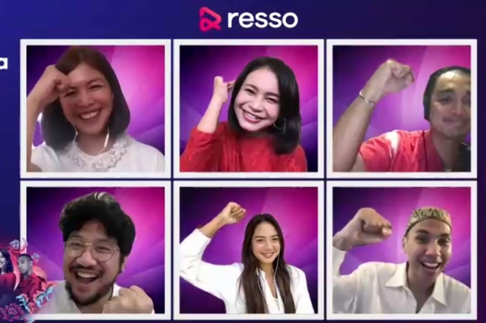 Resso aja lima musisi tanah air remake ulang lagu Chrisye di program Ressonited.