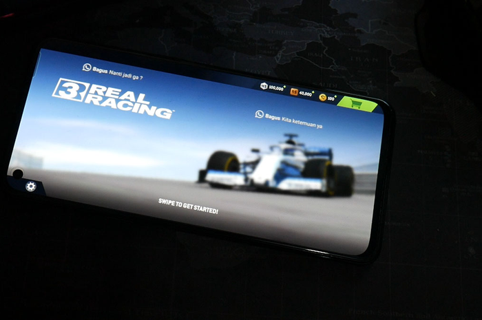 Tampilan fitur menyembunyikan notifikasi chat / screen bulletin message di OPPO Reno6