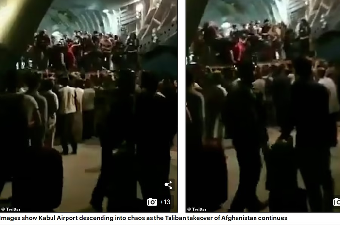 Afghanistan jatuh ke tangan Taliban.