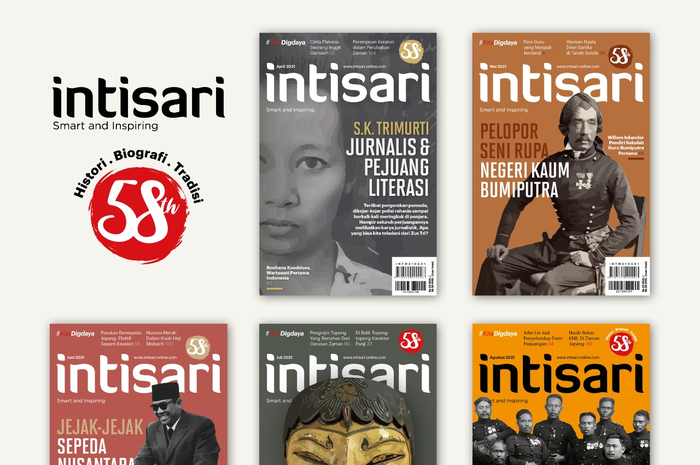 Sampul majalah INTISARI edisi April-Agustus 2021, tersedia juga dalam majalah elektronik.