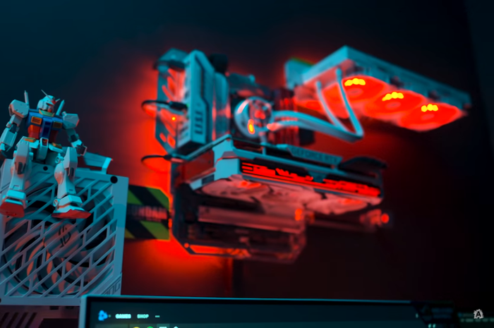 PC Gaming Bertema Gundam Milik Ariel Noah
