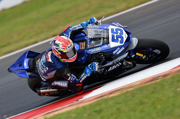 Pembalap Indonesia Galang Hendra Pratama sudah pulih, siap ngegas di WorldSSP Navarra 2021.