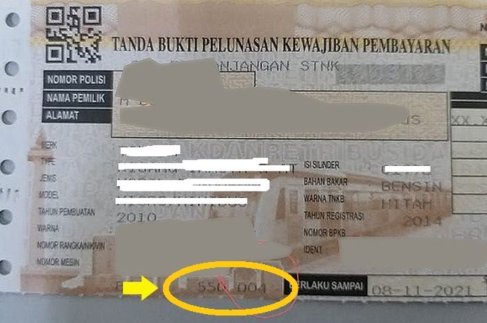 Letak kode yang bikin pajak mahal