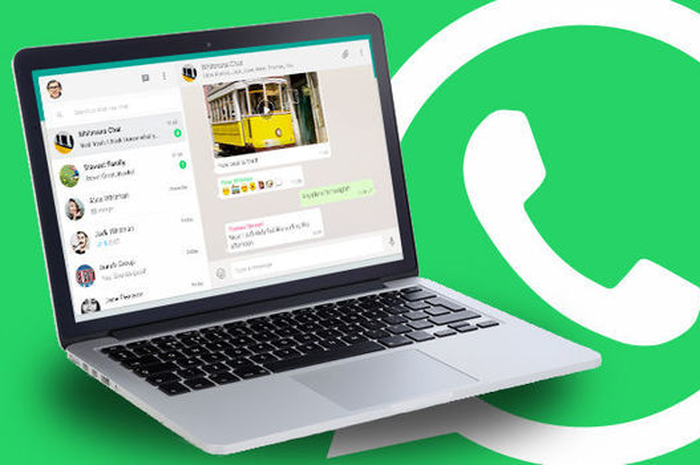 Ilustrasi Whatsapp versi Desktop