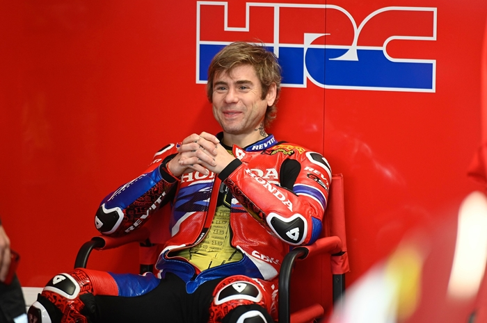 Alvaro Bautista saat masih bersama tim Honda
