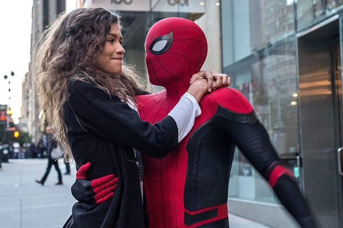 Zendaya saat memerankan Michele Jones di Spider-Man Far From Home