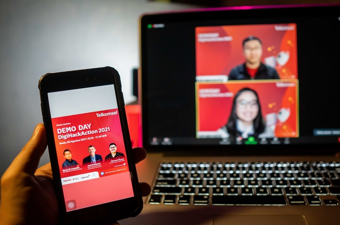 Ilustrasi DigiHackAction Telkomsel