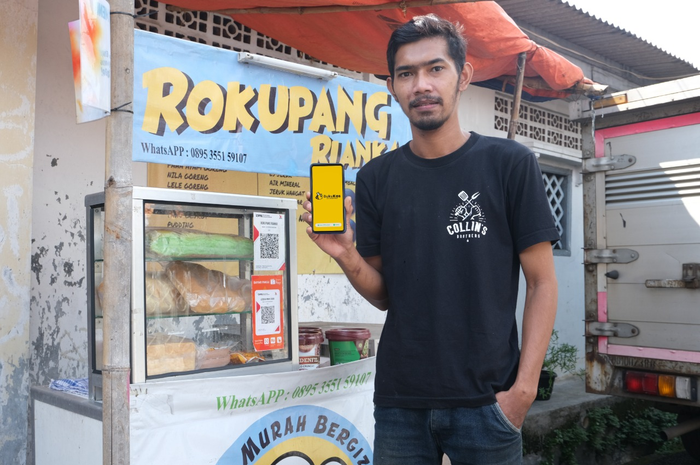 Ilustrasi UMKM lokal lakukan digitalisasi