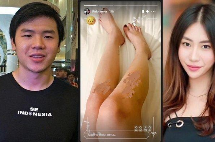 kolase foto Nicholas Sean dan Ayu Thalia