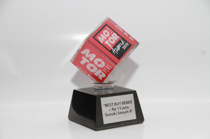 Ilustrasi piala MOTOR Plus Award. Jelang MOTOR Plus Award 2021, seperti ini penilaian motor di kategori Best Buy.