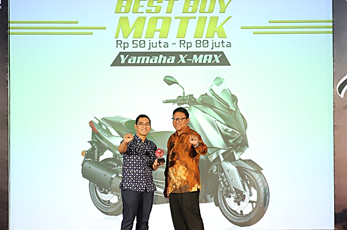 Yamaha XMAX jadi Best Buy Matik Rp 50-80 juta di MPA 2019