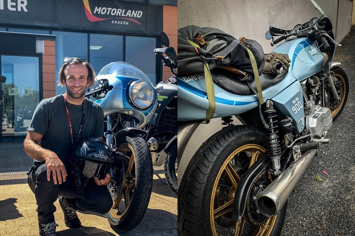 Johann Zarco turing ke MotoGP Aragon 2021 bawa Ducati 900 SS