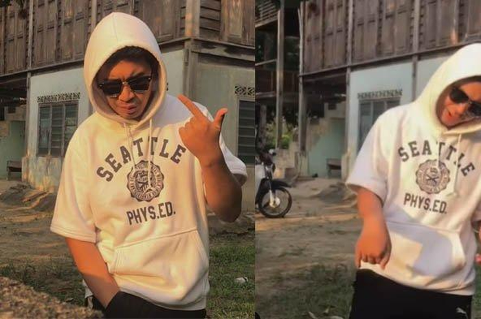 Pria ini dikira sok cool selalu pose masukan tangan ke saku.