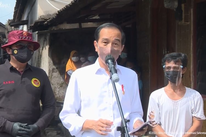 Saat Presiden Joko Widodo bertemu dengan Jokowi di Klaten