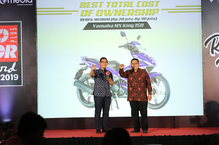 Motor bebek masuk dalam kelas kategori Best Total Cost of Ownership di MOTOR Plus Award 2021