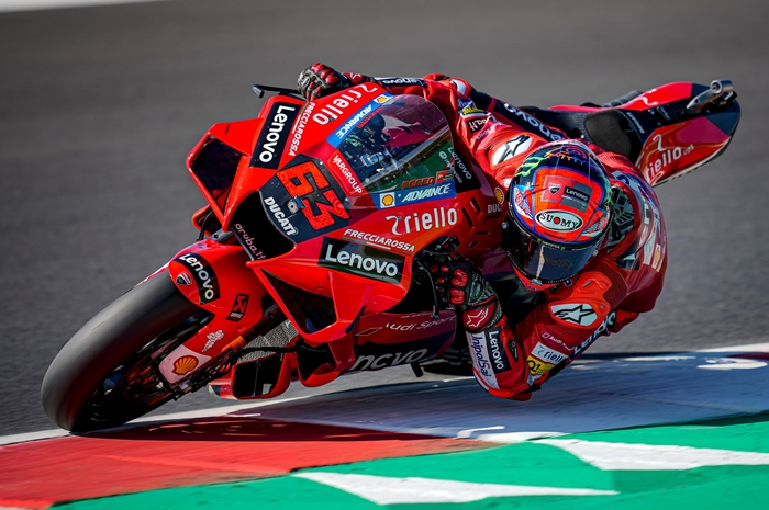 Hasil Kualifikasi MotoGP Amerika 2021, Francesco Bagnaia Mengamuk, Marc Marquez Start dari Posisi Segini Besok