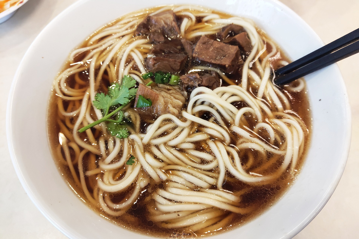 Ilustrasi mi daging