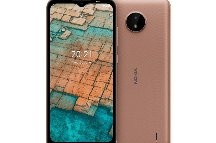 Nokia C20 warna Sand