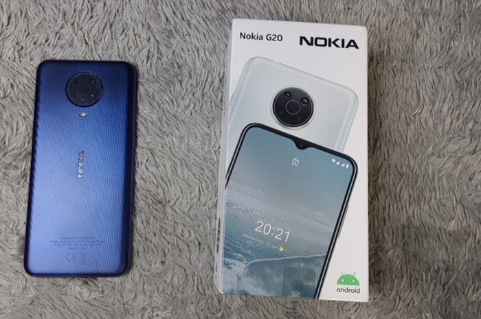 Hands-on dan unboxing Nokia G20.