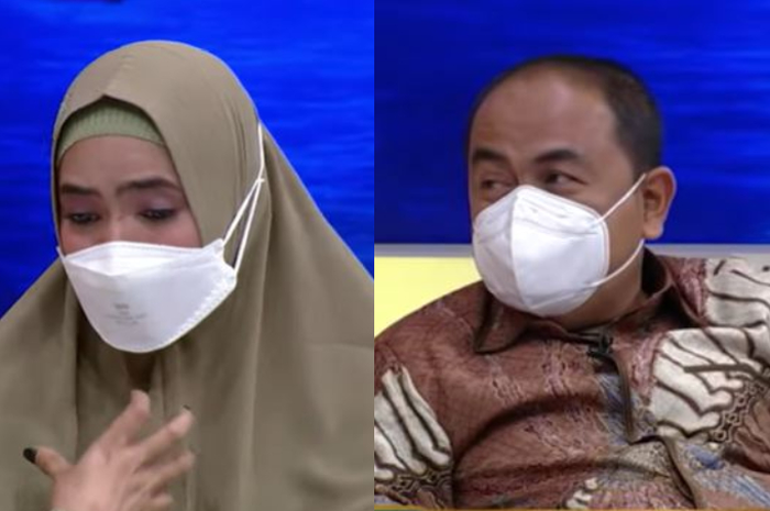 Kolase foto Marlina Octoria dan Mansyardin Malik