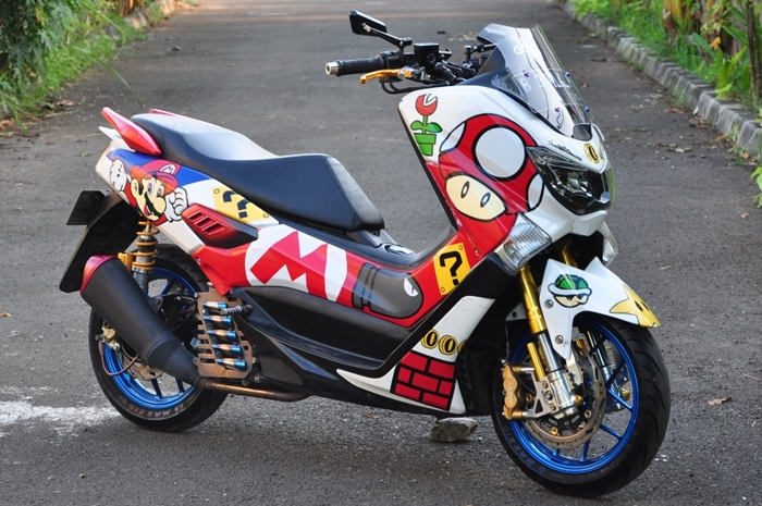 Yamaha NMAX pakai pelek Honda Vario 150