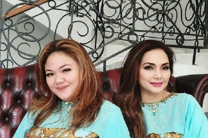 Nia Daniaty dan putrinya Olivia Nathania
