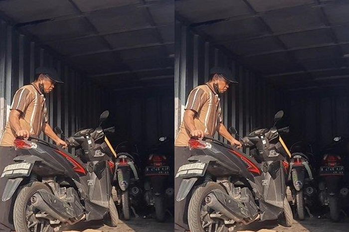 Beberapa motor curian diamankan polisi, maling motor masih jadi buronan.