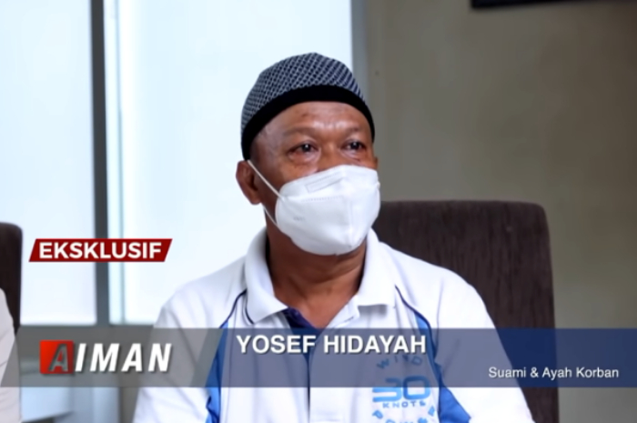 Yosef suami mendiang Tuti Suhartini