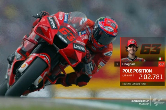 Murid Valentino Rossi Francesco Bagnaia bikin geger kualifikasi MotoGP Amerika Serikat 2021, nih buktinya