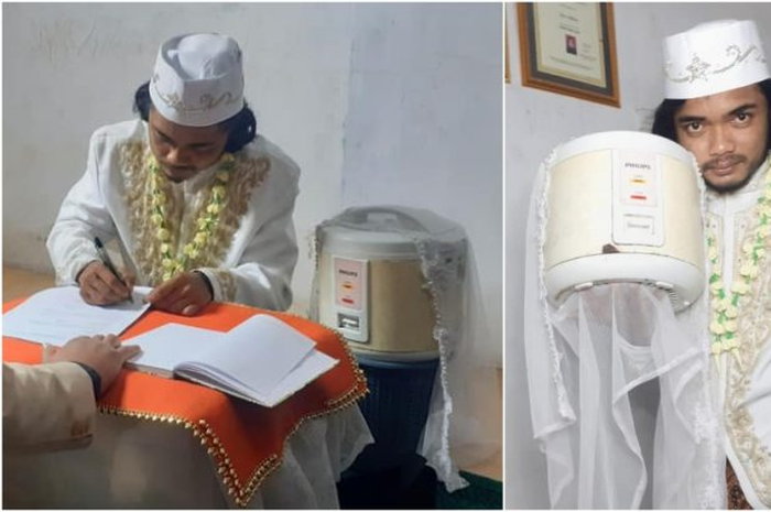 Pria ini menikahi penanak nasi dan memutuskan untuk bercerai setelah 4 hari menikah.