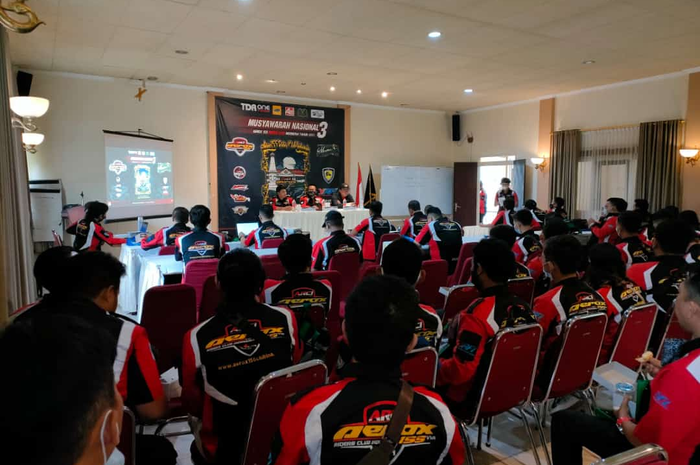 Klub motor Aerox Riders Club Indonesia (ARCI) sukses menggelar Musyawarah Nasional (Munas) ketiga, (2/10/2021).