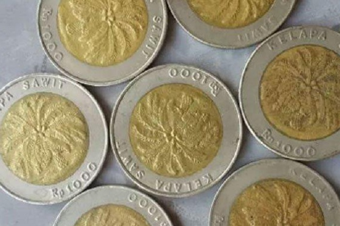 Mendadak sultan, punya uang koin Rp 1000 kelapa sawit bisa dijual sampai Rp 100 juta, kolektor beri penjelasan begini.