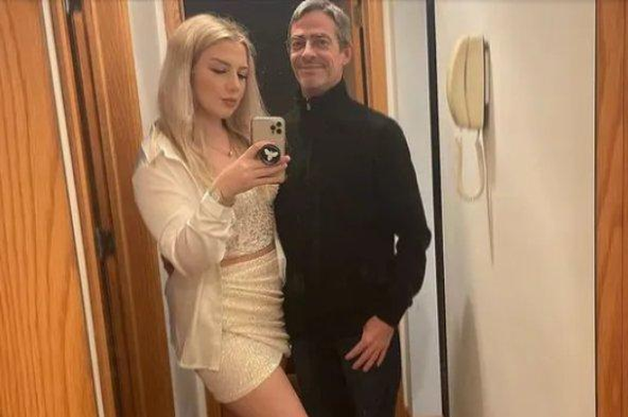 Pasangan kekasih beda usia Nicole Downs (21) dan Michael (54).