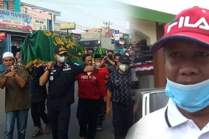 Yosef, suami korban Tuti dan ayah dari Amalia.
