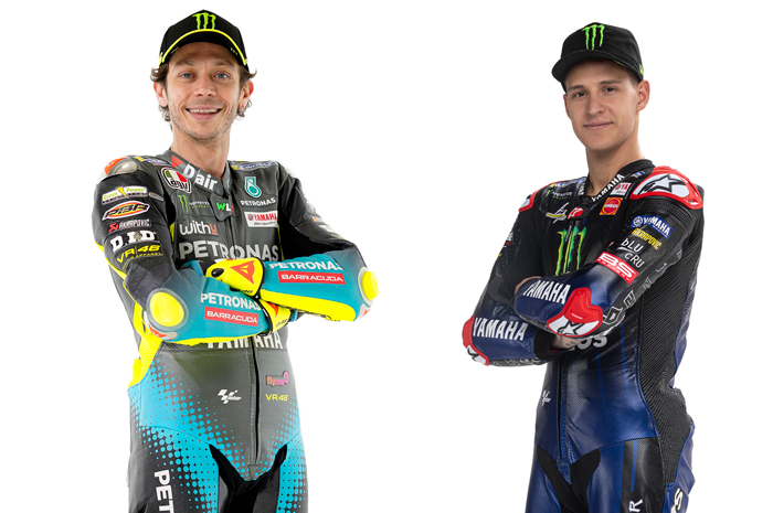 Ilustrasi. Banyak yang gak ngeh ternyata Valentino Rossi dan Fabio Quartararo punya kemiripan. Gak percaya? Ini buktinya