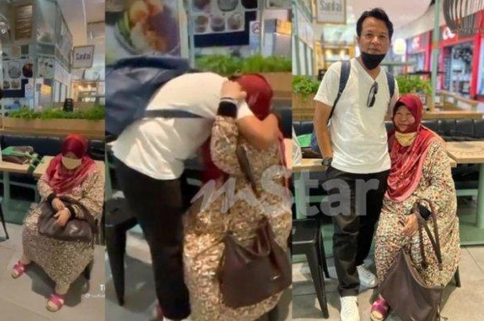 Ibu pangling sampai tak mengenali pria ini berubah drastis
