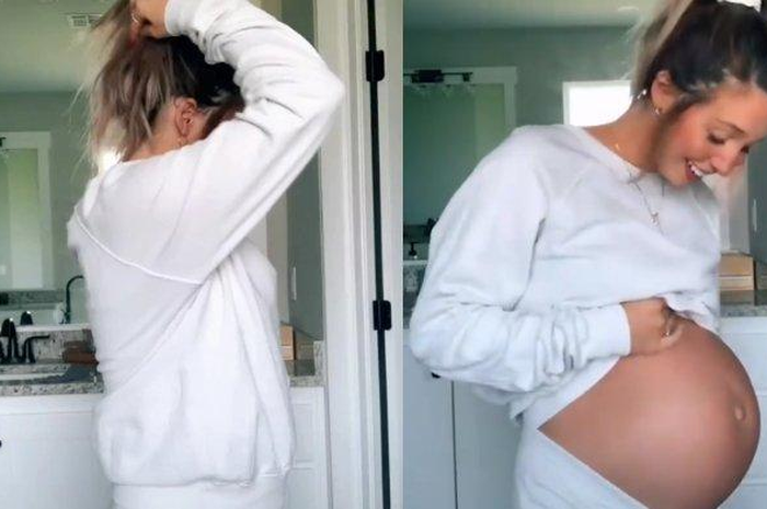 Josie Lynn Lloyd berhasil menyembunyikan kehamilannya selama sembilan bulan.