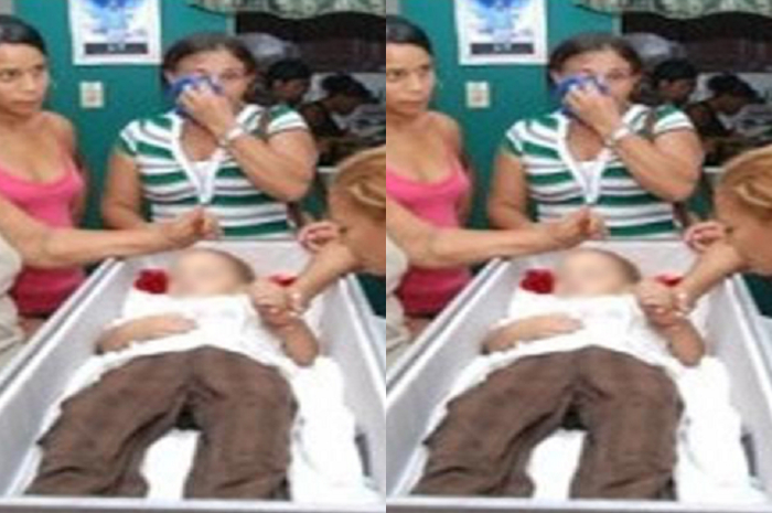 Kelvin Santos , anak 2 tahun yang meninggal karena pneumonia